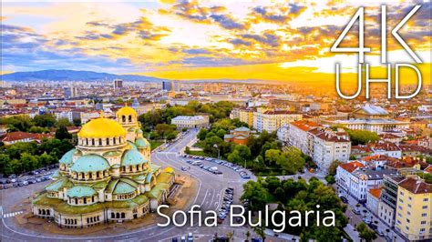 Sofia Bulgaria In 4k Ultra Hd Drone Youtube