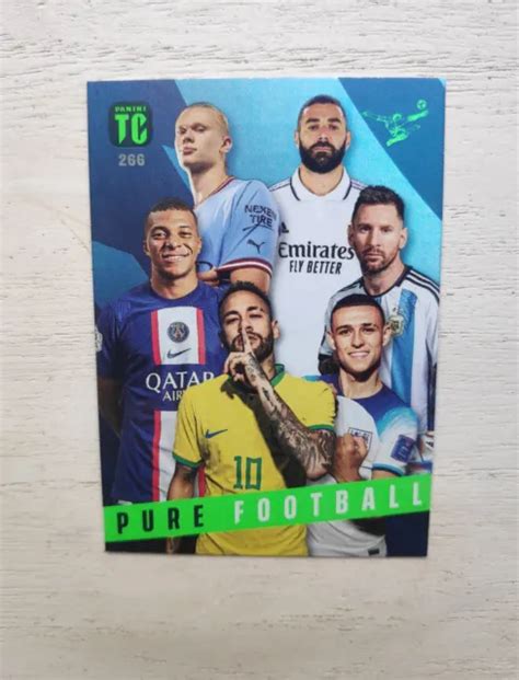 PANINI PURE FOOTBALL Top Class 2023 Messi Haaland Mbappé Neymar Benzema