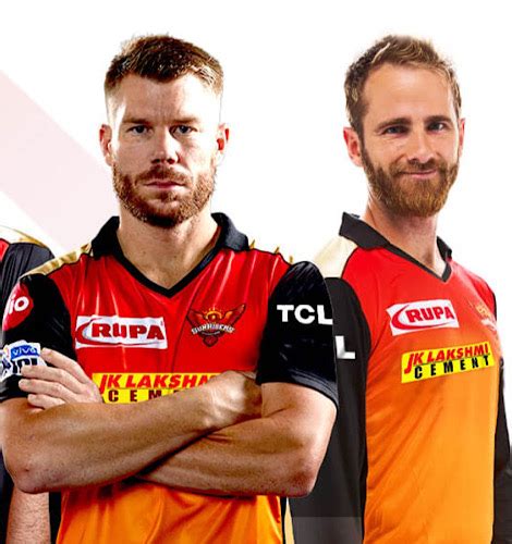 Sunrisers Hyderabad Official Match Replica Jersey 2020