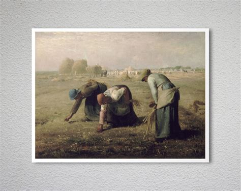 The Gleaners Las Espigadoras By Jean Fran Ois Millet Fine Art Print