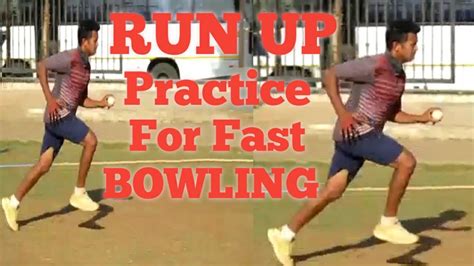 Run Up Practice For Fast Bowling By Govind Youtube