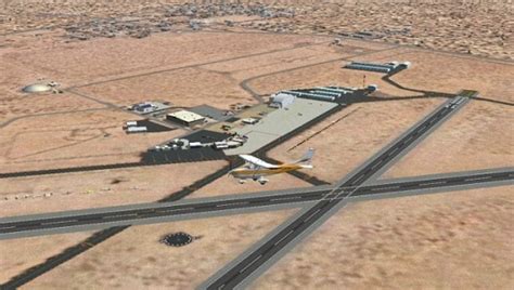 Der Fs9 Wird In Die Wüste Geschickt Inyokern Airport Kalifornien