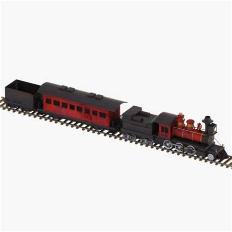 Мультфильм поезд 3D Модель $19 - .3ds .obj .unknown .max .fbx - Free3D