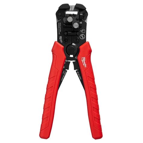 Milwaukee Self Adjusting Wire Stripper And Cutter 48 22 3082 The Home