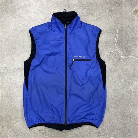 Mount Bell Montbell Vest Outdoor Zip Soft Shell Depop