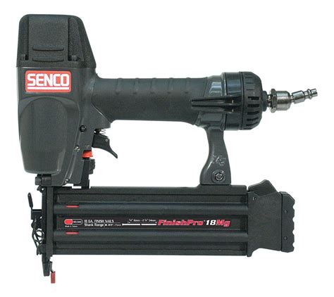 Senco Finishpro 18mg Pneumatic Straight Strip Brad Nailer Kit 18 Ga