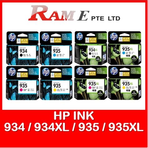 Original Ink Hp Xl Xl Xl Xl Black Cyan Magenta Yellow