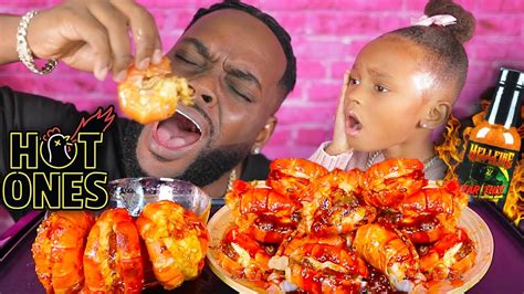 10 SPICY MEGA PRAWNS LEVEL UP CHALLENGE SEAFOOD BOIL MUKBANG 먹방