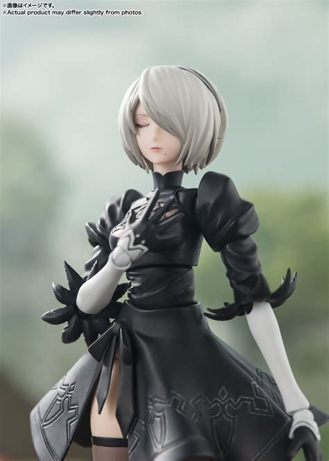 SH Figuarts NieR: Automata Figures of 2B and 9S Announced - Siliconera