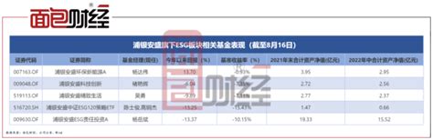 新概念还是智商税？浦银安盛esg主题基金，17个月亏19百科ta说