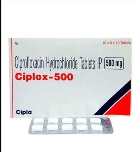 Ciplox Tablet Ciprofloxacin Mg At Rs Strip Ciprofloxacin