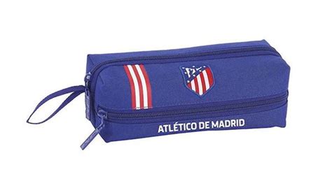 Atl Tico De Madrid In Blue Estuche Cremalleras