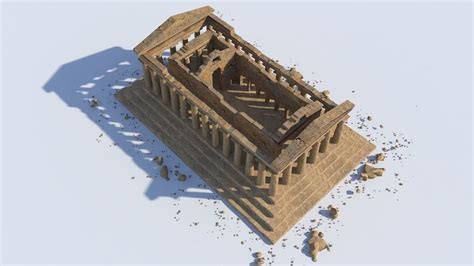 Parthenon 3d Model Cgtrader