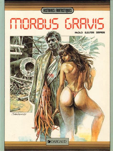 The Cover To Morbus Gravis With An Image Of A Man And Woman