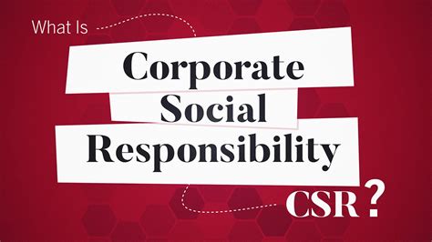 What Is Corporate Social Responsibility 4 Types