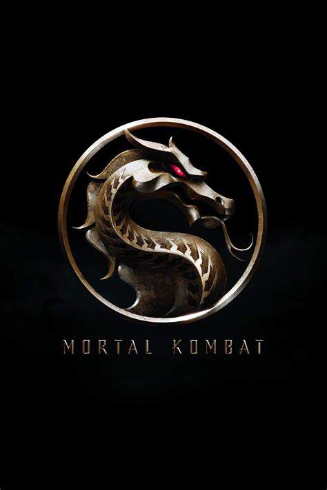 Mortal Kombat 2021 Logo Poster Mortal Kombat 2021 Photo 43866018