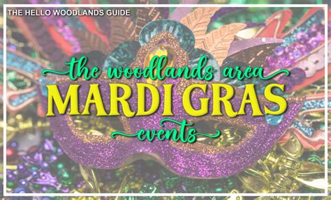 Local Mardi Gras Events 2023 - Hello Woodlands