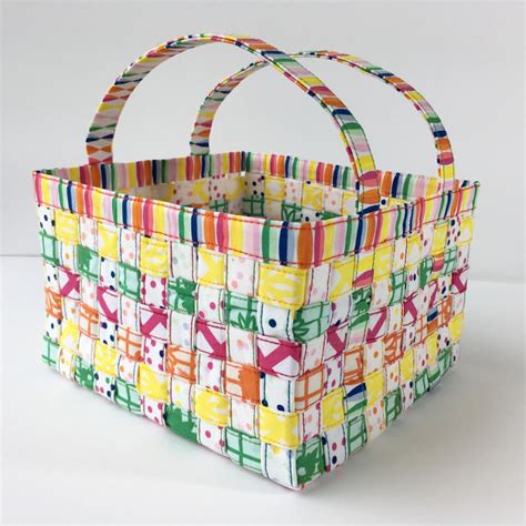 Tutorial Woven Fabric Basket From Mister Domestic TheQuiltShow