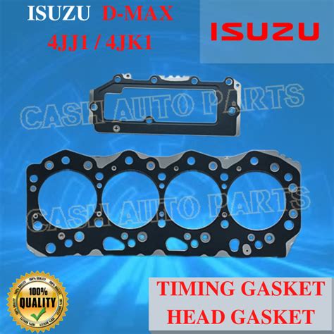 Isuzu Dmax Jj Jk Head Gasket D Max Gasket Timing Gasket Lazada