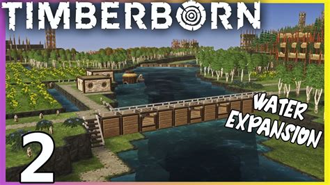 TIMBERBORN Securing Water Expansion Plans E02 YouTube