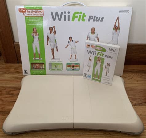 Nintendo Wii Fit Plus With Balance Board Original Box Includes Game