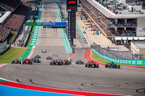 Programme Et Horaires Du Gp Des États Unis De Formule 1