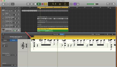 How To Show Add And Edit Musical Notes In Garageband Mid Atlantic