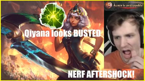 Hashinshin First Look At New Champ QIYANA Aftershock Needs More Nerfs