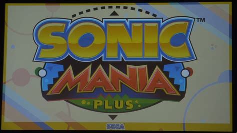 Atualizado Sega Anuncia Sonic Mania Plus Vers O Definitiva Do Jogo