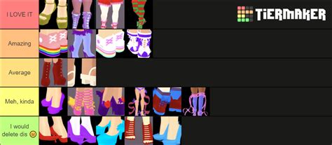 Royale High Shoes Tier List Community Rankings Tiermaker