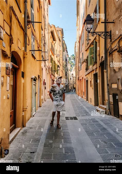 Menton France Colorful Town French Rivera Colorful Old Town Menton On