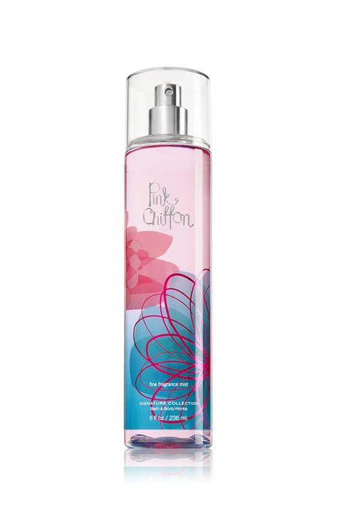 Pink Chiffon Fine Fragrance Mist Signature Collection Bath And Body Works Bath And Body