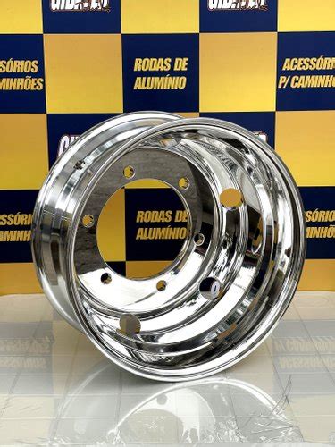 Roda de Alumínio 17 5 x 6 75 6 furos MB ACCELO e VW NOVO DELIVERY