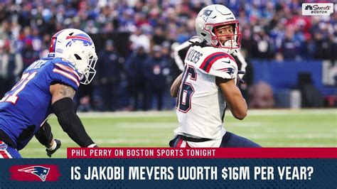 Should Patriots Pay Jakobi Meyers M Per Year Nbc Sports Boston