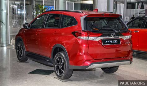 Perodua Aruz Red Malaysia Bm Paul Tan S Automotive News