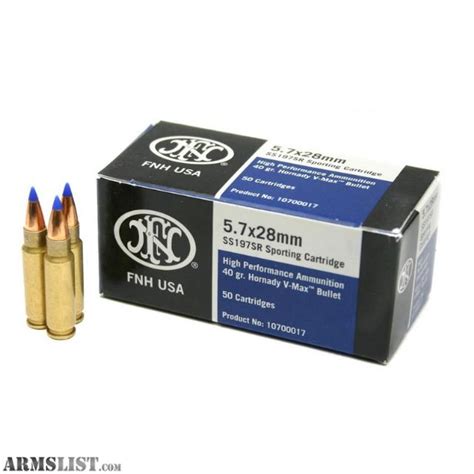 Armslist For Sale Fnh 57x28mm Ammo Ss197sr 300 Rounds 57 Fn Five