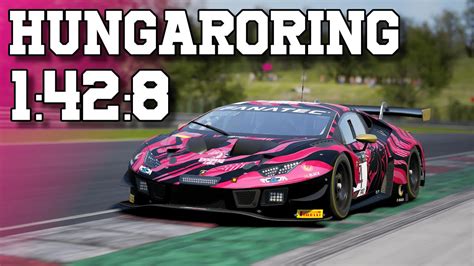 Lamborghini Huracan EVO Hotlap HUNGARORING 1 42 8 Setup Assetto