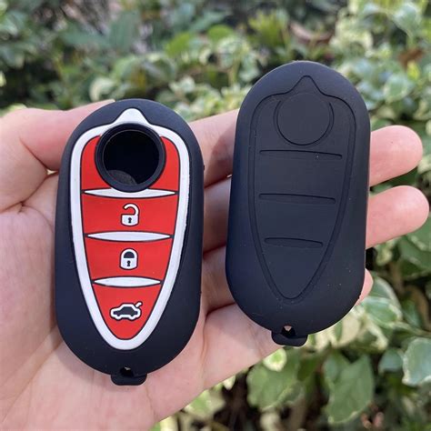 3 Button Silicone Car Key Cover Case For Alfa Romeo Mito Giulietta GTO