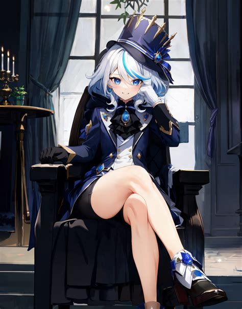 У \ \/ Ж I . 1 \ у / А / нейросетевые барышни :: Furina (Genshin Impact ...