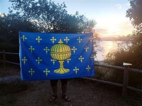 Bandeira Do Antigo Reino Da Galiza Orgullo Galego