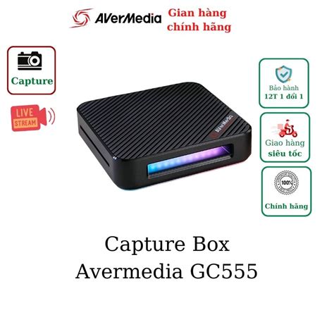 Cạc gắn ngoài LIVE GAMER THUNDERBOLT CAPTURE BOX Avermedia GC555