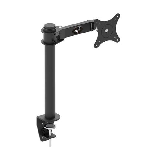 Suporte Articulado De Mesa Com Regulagem De Altura Para Monitores Entre 17” A 34” F50n Elg