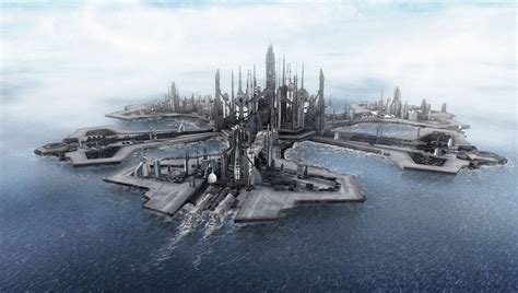 Atlantis Concept (X-Post from r/Cityporn) : r/Stargate