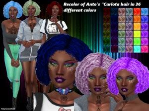 The Sims Resource WINGS ON0306 Hair Sims 4 Hairs