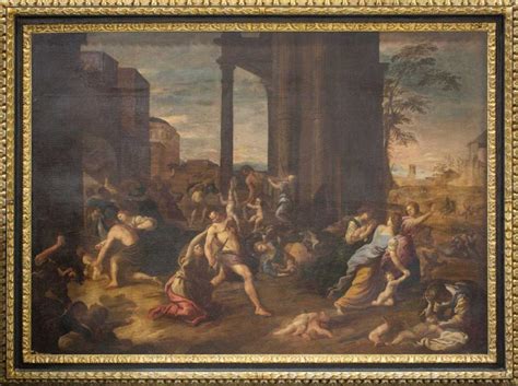 Sold At Auction Manner Of Peter Paul Rubens The Massacre Of The