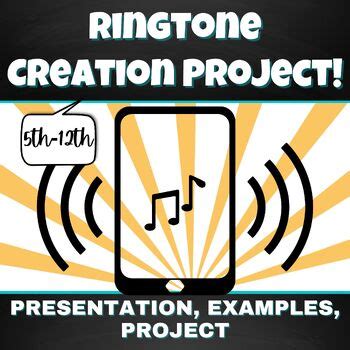 Ringtone Creation Project! by The Meaningful Music Store | TPT