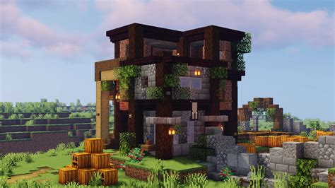 Pumpkin House Minecraft