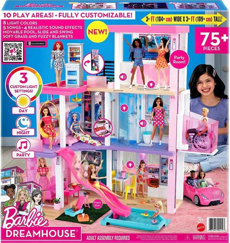 Barbie Dreamhouse! Measuring 43 inches tall and 41 inches wide, the ...