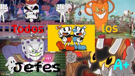 Todos Los Jefes De Cuphead A NoDLC Ms Chalice YouTube