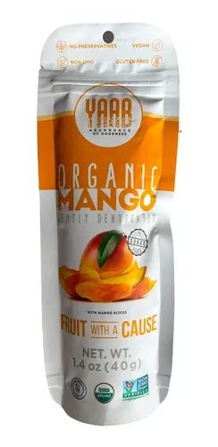 Mango Deshidratado Yaab Botana 100 Natural Sin Azúcar 40g MercadoLibre